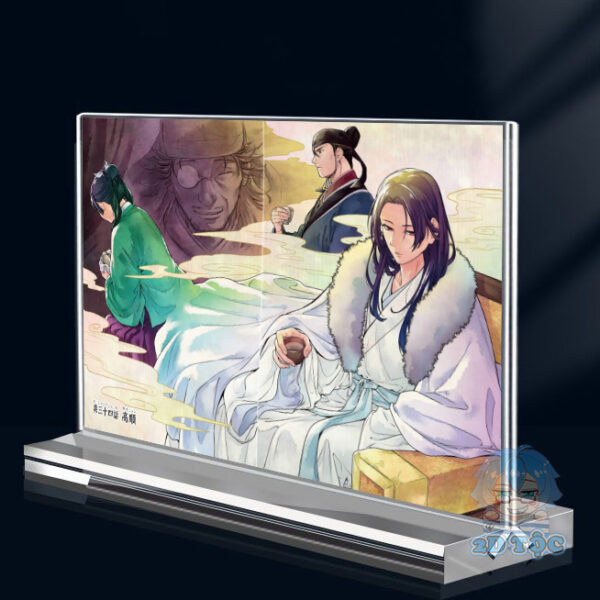 Khung ảnh Mica trong suốt Kích thước A4,A5 In hình Anime Manga Light Novel Dược sư Tự Sự đế lùa dày trong suốt