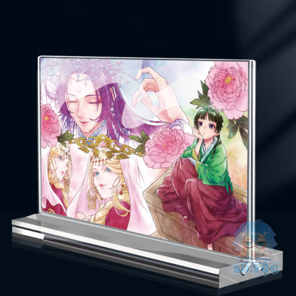 Khung ảnh Mica trong suốt Kích thước A4,A5 In hình Anime Manga Light Novel Dược sư Tự Sự đế lùa dày trong suốt