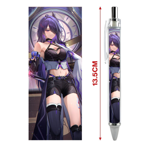 (HƠN 50 MẪU) Bút viết In hình Acheron Game Honkai Star Rail  - Hình in sắc nét - Bút Gel ngòi 0.5mm by 2D Tộc Shop
