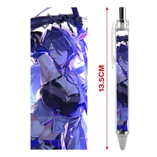 (HƠN 50 MẪU) Bút viết In hình Acheron Game Honkai Star Rail  - Hình in sắc nét - Bút Gel ngòi 0.5mm by 2D Tộc Shop