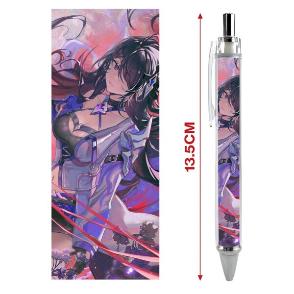 (HƠN 50 MẪU) Bút viết In hình Acheron Game Honkai Star Rail  - Hình in sắc nét - Bút Gel ngòi 0.5mm by 2D Tộc Shop