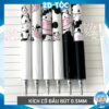 Bút Bi Bấm Bò Sữa Milk Cow Cute Ngòi 0.5 Mm Mẫu Mã Đa Dạng Hình In Sắc Nét Với 2 Tone Màu Đen Trắng Mực Den, Xanh