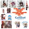 Tổng hợp Poster Postcard Móc khóa Standee Khung ảnh Bút Hutao Game Genshin Impact - 2D Tộc Shop