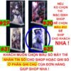 Khung ảnh Mica trong suốt Kích thước A4,A5 In hình Acheron Game Honkai Star Rail đế lùa dày trong suốt - 2D Tộc Shop