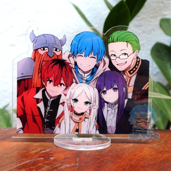 Mô hình Standee Mica Trong suốt In 2 mặt sắc nét Ép 2 lớp Mica Anime Manga Sousou no Frieren Pháp sư tiễn táng