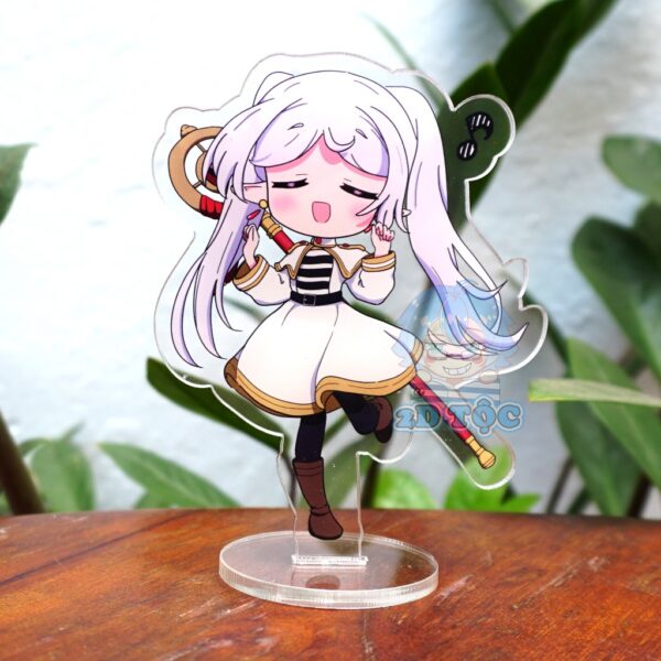Mô hình Standee Mica Trong suốt In 2 mặt sắc nét Ép 2 lớp Mica Anime Manga Sousou no Frieren Pháp sư tiễn táng