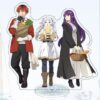 Mô hình Standee Mica Trong suốt In 2 mặt sắc nét Ép 2 lớp Mica Anime Manga Sousou no Frieren Pháp sư tiễn táng