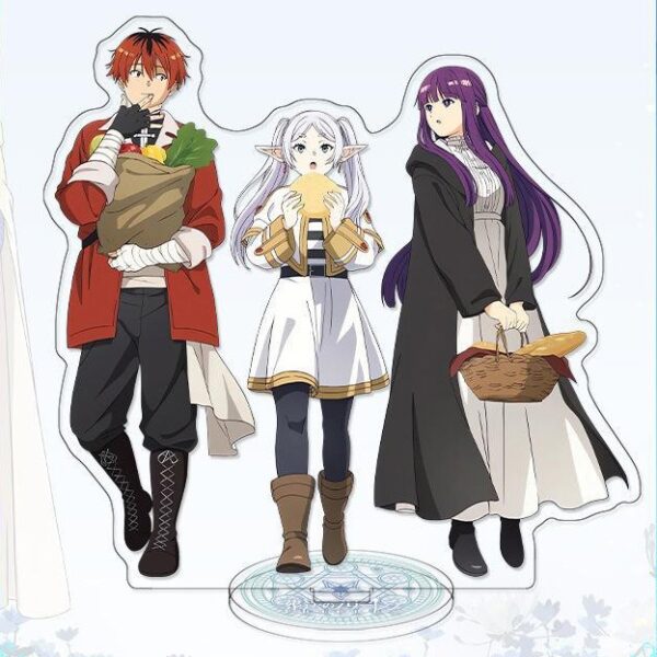 Mô hình Standee Mica Trong suốt In 2 mặt sắc nét Ép 2 lớp Mica Anime Manga Sousou no Frieren Pháp sư tiễn táng