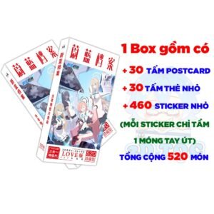 Hộp ảnh 520+ cái  Postcard LOMO Sticker Game Blue Archive - Hộp ảnh LOMO 2D Tộc Shop