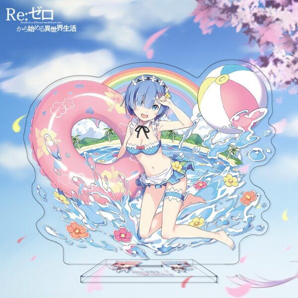 Mô hình Standee Mica Acrylic Anime Manga Light Novel Re:Zero – Tượng Mica Anime by 2D Tộc Shop
