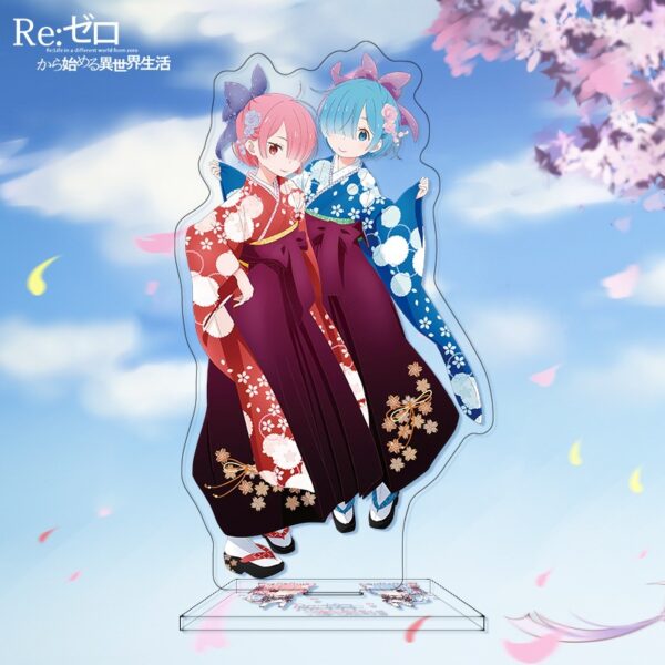 Mô hình Standee Mica Acrylic Anime Manga Light Novel Re:Zero – Tượng Mica Anime by 2D Tộc Shop
