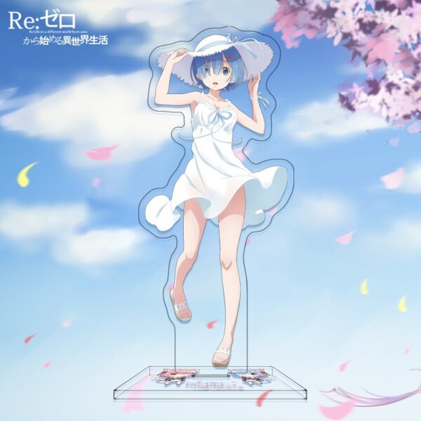 Mô hình Standee Mica Acrylic Anime Manga Light Novel Re:Zero – Tượng Mica Anime by 2D Tộc Shop