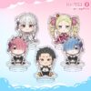 Mô hình Standee Mica Acrylic Anime Manga Light Novel Re:Zero – Tượng Mica Anime by 2D Tộc Shop