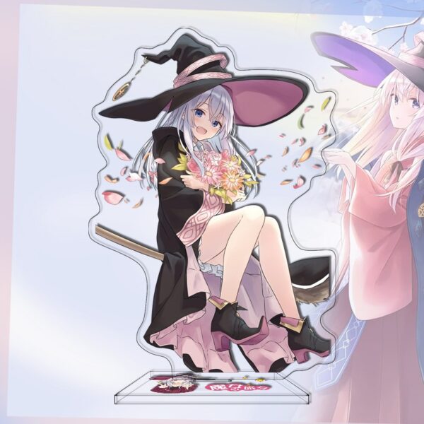 Mô hình Standee Mica Acrylic Anime Manga Light Novel Hành trình của Elaina Majo no Tabitabi – Tượng Mica Anime by 2D Tộc
