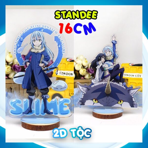 Mô hình Standee Mica Acrylic Anime Manga Light Novel Chuyển sinh thành Slime – Tượng Mica Anime by 2D Tộc Shop