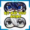 Bịt mắt ngủ Anime Manga Blue Lock – Phụ Kiện Anime By 2D Tộc Shop