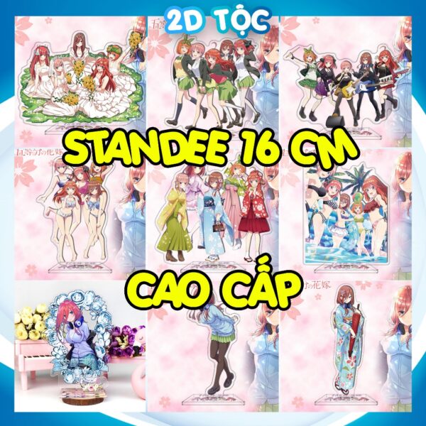 shopee-29567466550-1 Mô hình Standee Mica Acrylic Anime Manga Nhà có 5 nàng dâu GOTOUBUN NO HANAYOME – Tượng Mica Anime by 2D Tộc Shop