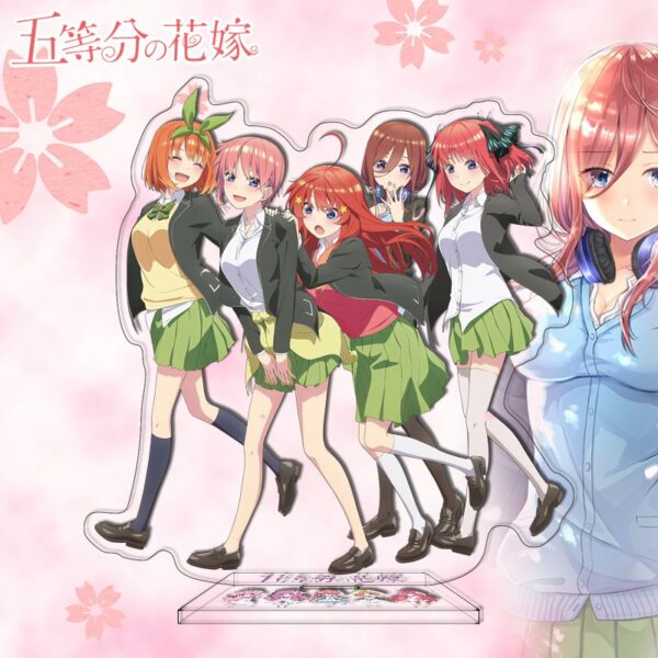 shopee-29567466550-3 Mô hình Standee Mica Acrylic Anime Manga Nhà có 5 nàng dâu GOTOUBUN NO HANAYOME – Tượng Mica Anime by 2D Tộc Shop