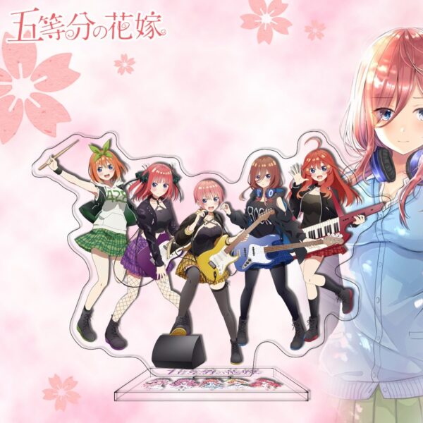 shopee-29567466550-4 Mô hình Standee Mica Acrylic Anime Manga Nhà có 5 nàng dâu GOTOUBUN NO HANAYOME – Tượng Mica Anime by 2D Tộc Shop