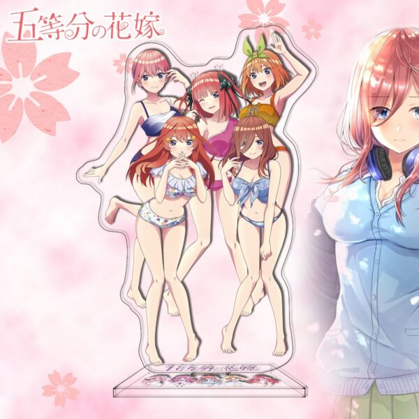 shopee-29567466550-5 Mô hình Standee Mica Acrylic Anime Manga Nhà có 5 nàng dâu GOTOUBUN NO HANAYOME – Tượng Mica Anime by 2D Tộc Shop