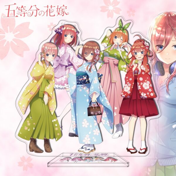 shopee-29567466550-6 Mô hình Standee Mica Acrylic Anime Manga Nhà có 5 nàng dâu GOTOUBUN NO HANAYOME – Tượng Mica Anime by 2D Tộc Shop