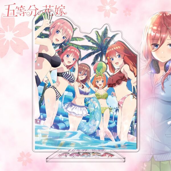 shopee-29567466550-7 Mô hình Standee Mica Acrylic Anime Manga Nhà có 5 nàng dâu GOTOUBUN NO HANAYOME – Tượng Mica Anime by 2D Tộc Shop