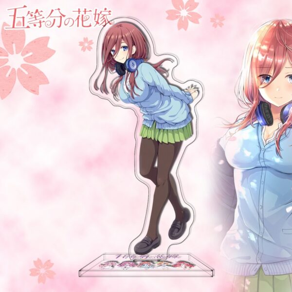 shopee-29567466550-9 Mô hình Standee Mica Acrylic Anime Manga Nhà có 5 nàng dâu GOTOUBUN NO HANAYOME – Tượng Mica Anime by 2D Tộc Shop