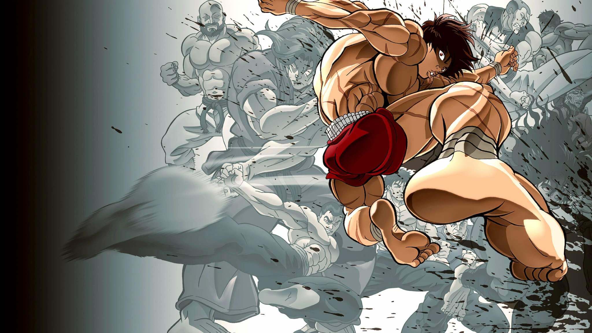 Baki Hanma trong anime Baki 2018