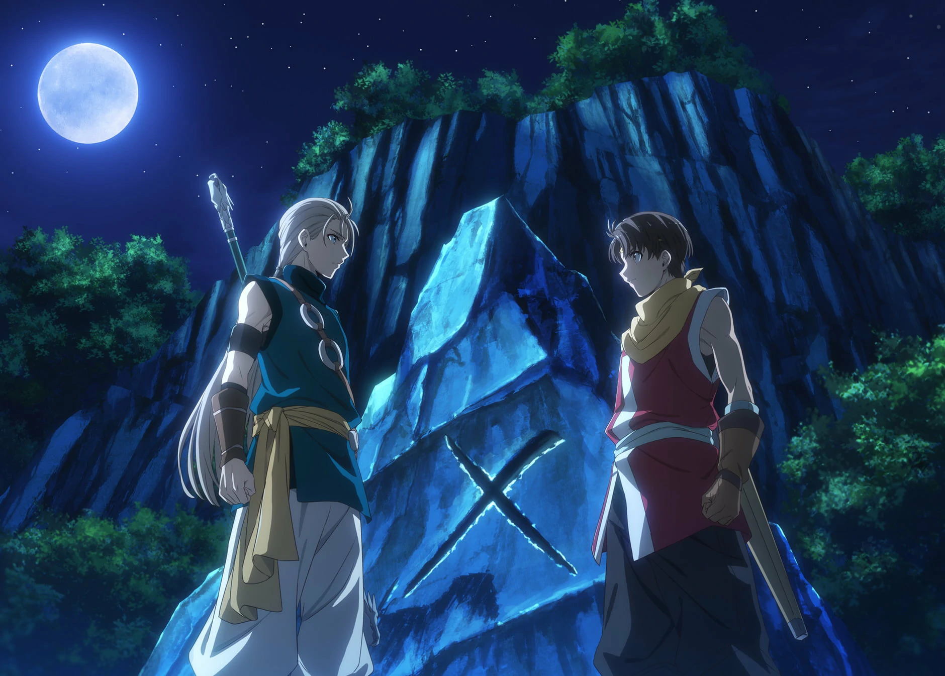 Riliu và Jowy trong PV thứ hai của Gensou Suikoden