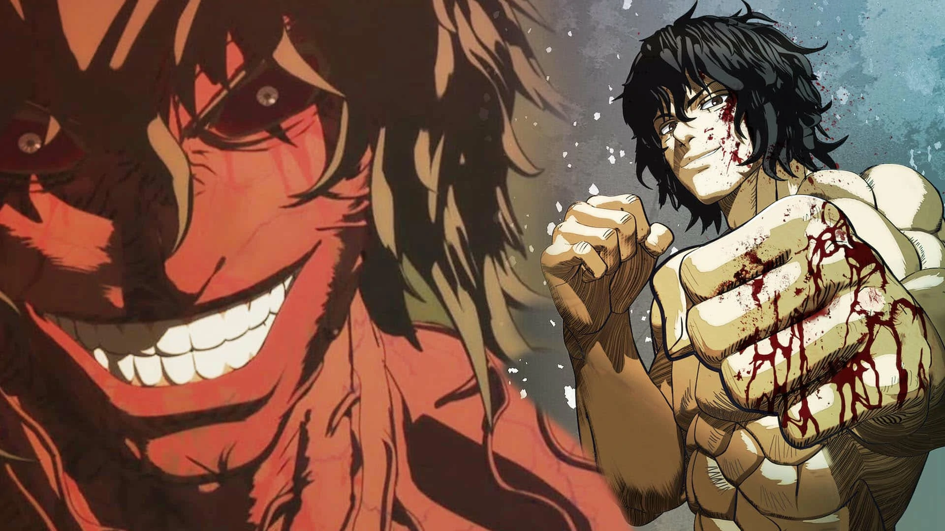 Ouma Tokita trong anime Kengan Ashura
