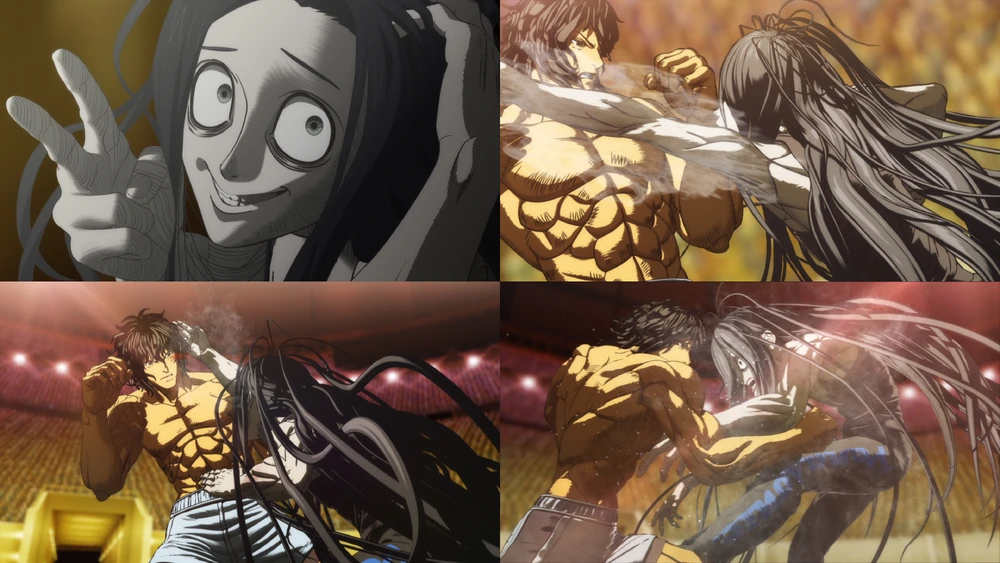 Trận đấu Kengan trong anime Kengan Ashura