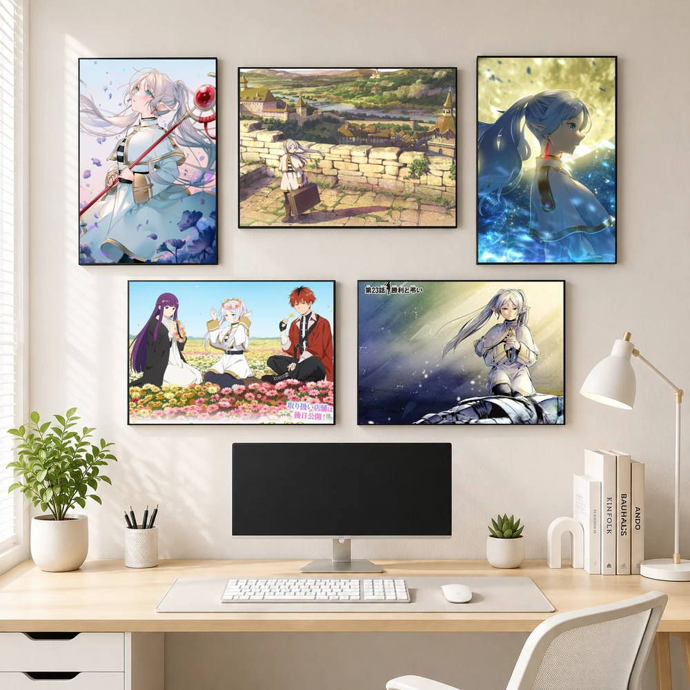 Poster A3 Frieren Anime Manga LightNovel Sousou no Frieren Bền Đẹp Có Cán Màng Bóng Bề Mặt - album 1 Poster A3 Frieren Anime Manga LightNovel Sousou no Frieren Bền Đẹp Có Cán Màng Bóng Bề Mặt