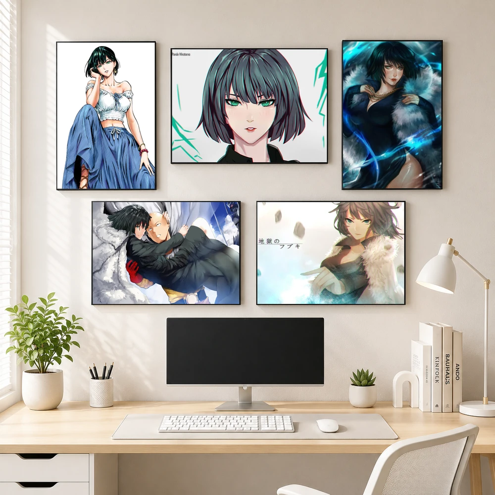 Poster A3 Fubuki Anime Manga One Punch Man Bền Đẹp Có Cán Màng Bóng Bề Mặt
