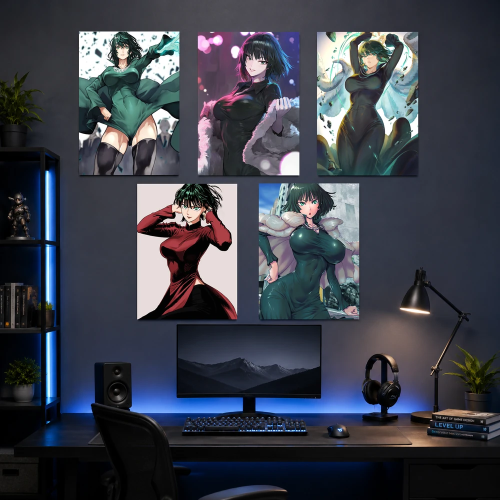 Poster A3 Fubuki Anime Manga One Punch Man Bền Đẹp Có Cán Màng Bóng Bề Mặt