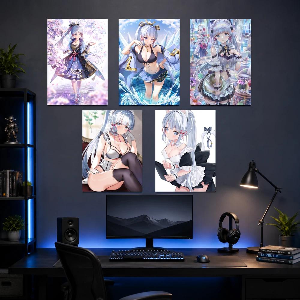 Poster A3 Kamisato Ayaka Game Genshin Impact Bền Đẹp Có Cán Màng Bóng Bề Mặt - album 4 Poster A3 Kamisato Ayaka Game Genshin Impact Bền Đẹp Có Cán Màng Bóng Bề Mặt