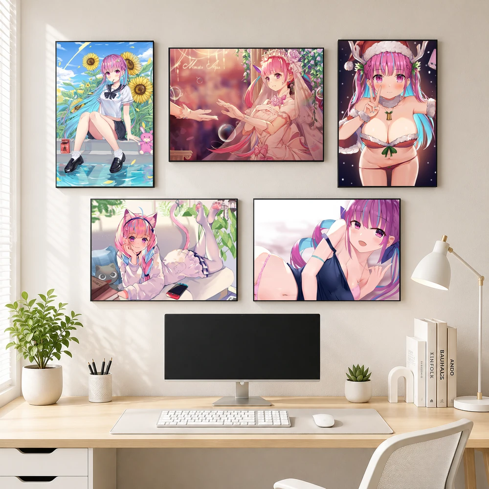 Poster A3 Minato Aqua Nhân Vật IDOL Hololive Bền Đẹp Có Cán Màng Bóng Bề Mặt - album 1 Poster A3 Minato Aqua Nhân Vật IDOL Hololive Bền Đẹp Có Cán Màng Bóng Bề Mặt