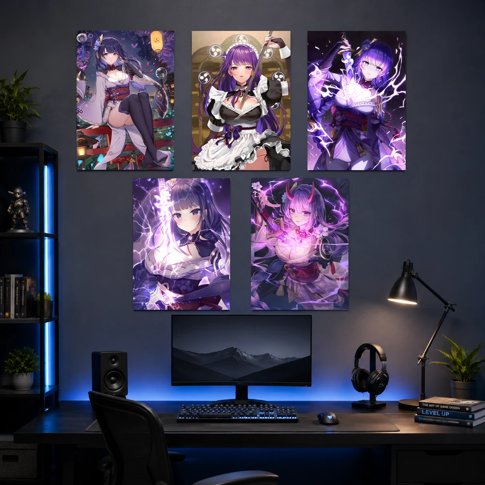 Poster A3 Raiden Shogun TH1 Game Genshin Impact Bền Đẹp Có Cán Màng Bóng Bề Mặt - album 2 Poster A3 Raiden Shogun TH1 Game Genshin Impact Bền Đẹp Có Cán Màng Bóng Bề Mặt