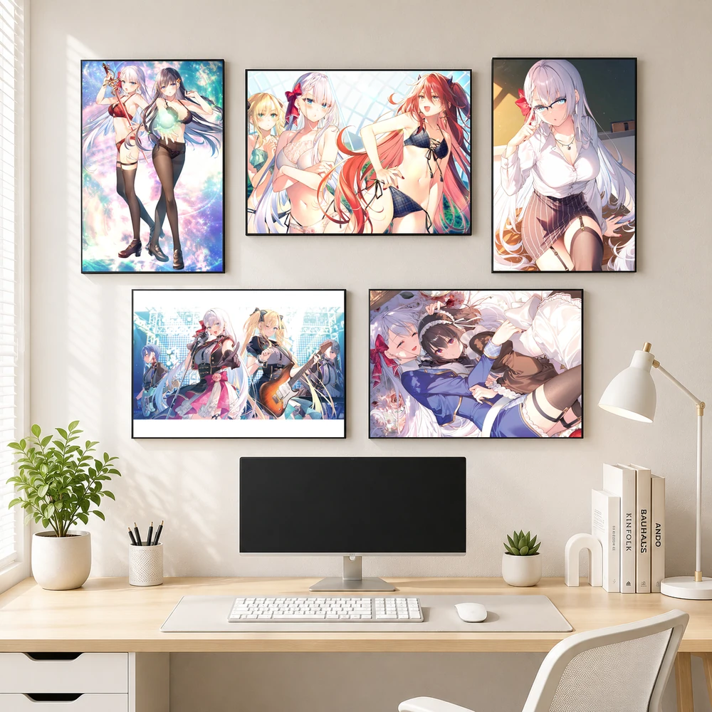 Poster A3 Seiken Anime Manga LightNovel Seiken Gakuin No Makentsukai Bền Đẹp Có Cán Màng Bóng Bề Mặt