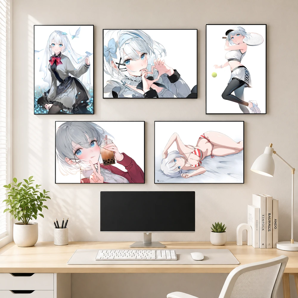 Poster A3 Siesta Anime Manga LightNovel Thám Tử Đã Chết Bền Đẹp Có Cán Màng Bóng Bề Mặt