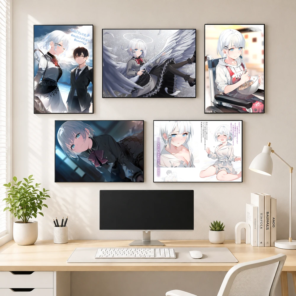 Poster A3 Siesta Anime Manga LightNovel Thám Tử Đã Chết Bền Đẹp Có Cán Màng Bóng Bề Mặt