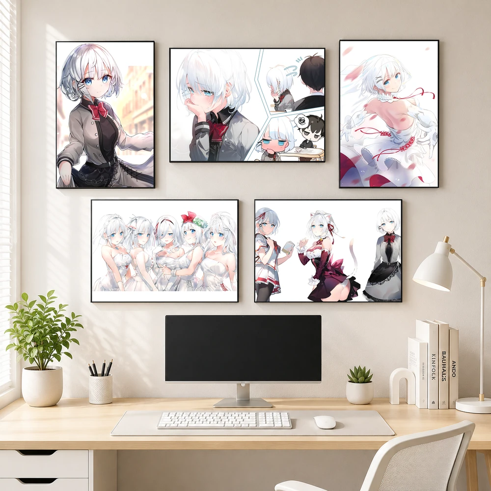 Poster A3 Siesta Anime Manga LightNovel Thám Tử Đã Chết Bền Đẹp Có Cán Màng Bóng Bề Mặt