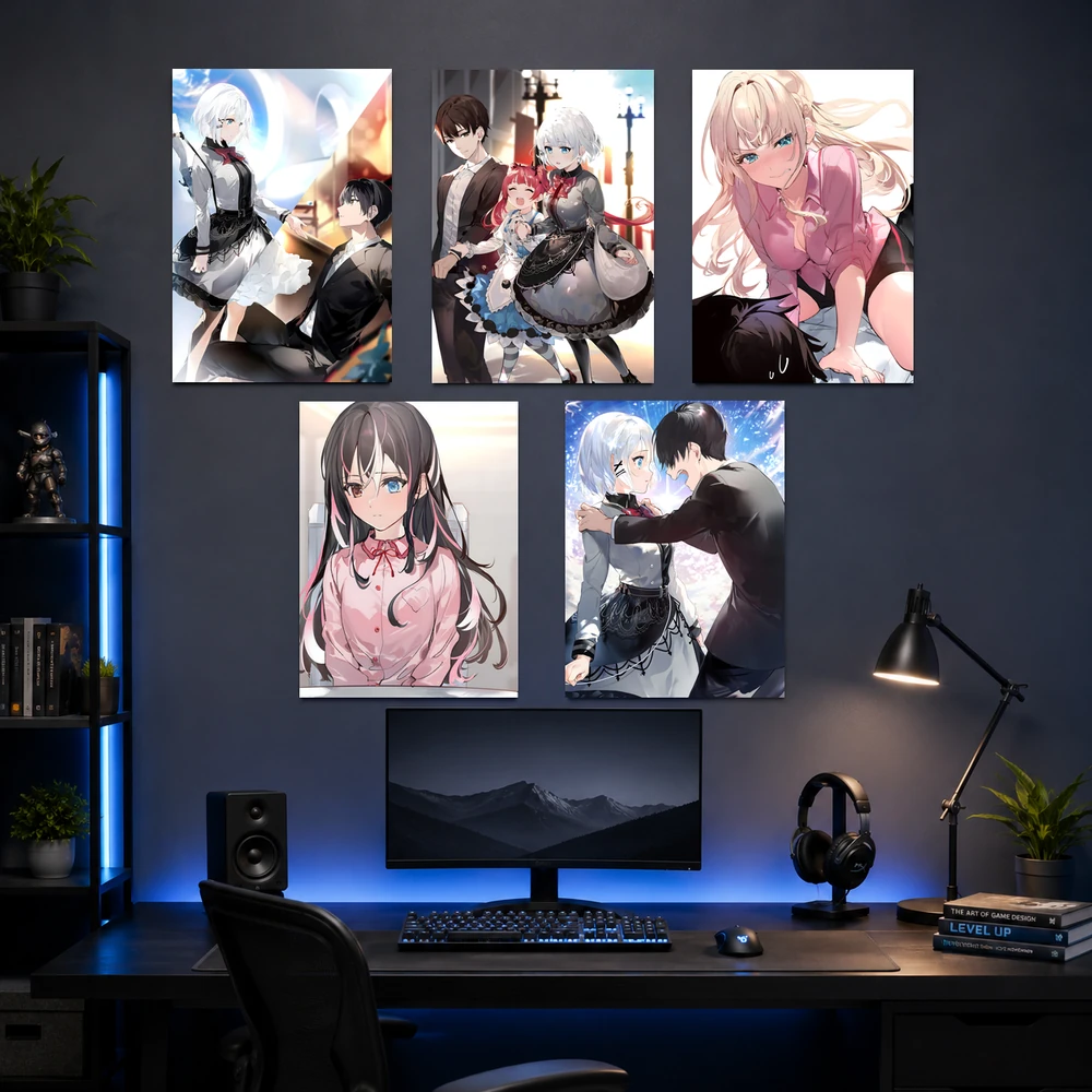 Poster A3 Tanmoshi Anime Manga LightNovel Thám Tử Đã Chết Bền Đẹp Có Cán Màng Bóng Bề Mặt