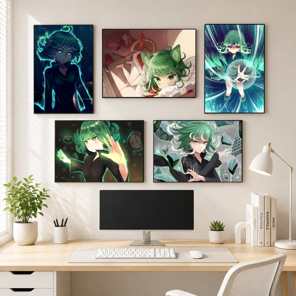 Poster A3 Tatsumaki Anime Manga One Piece Bền Đẹp Có Cán Màng Bóng Bề Mặt