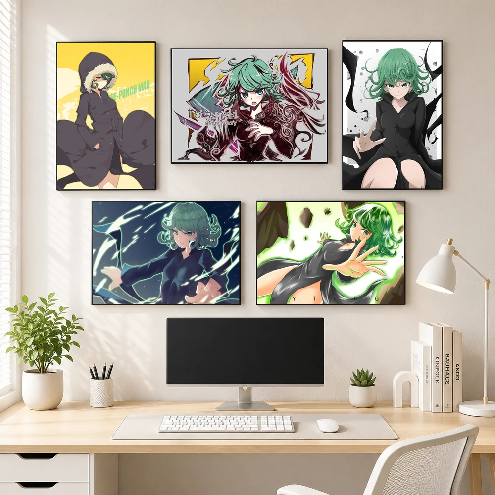 Poster A3 Tatsumaki Anime Manga One Piece Bền Đẹp Có Cán Màng Bóng Bề Mặt