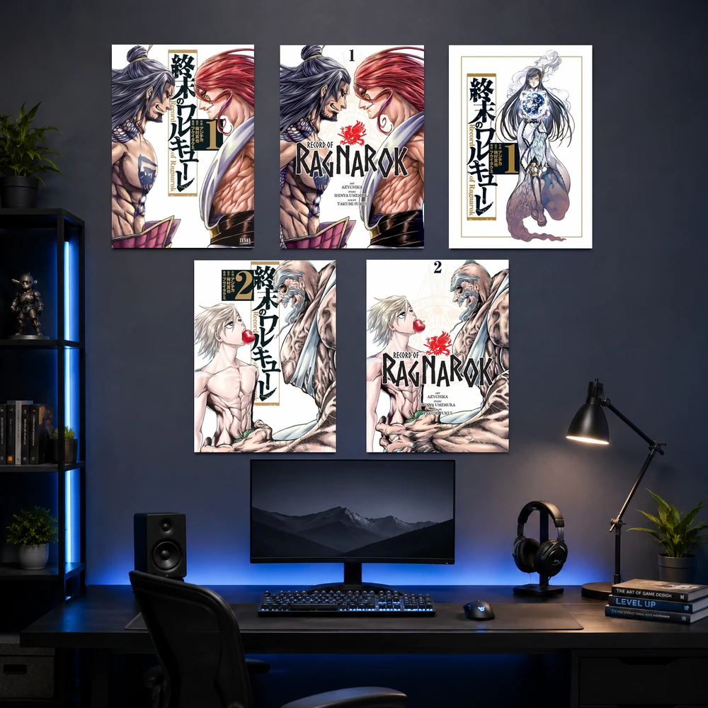 Poster A3 Tổng Hợp Ảnh ROR Anime Manga Record Of Ragnarok Bền Đẹp Có Cán Màng Bóng Bề Mặt