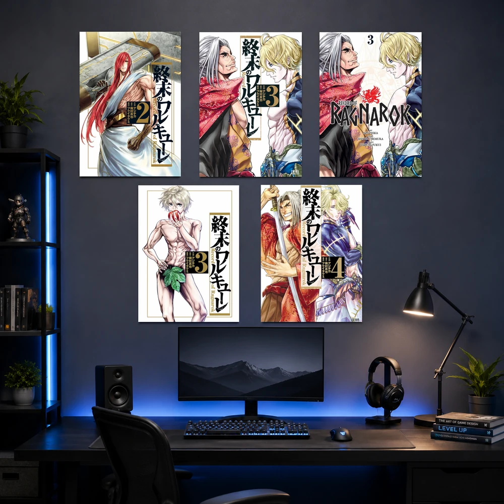 Poster A3 Tổng Hợp Ảnh ROR Anime Manga Record Of Ragnarok Bền Đẹp Có Cán Màng Bóng Bề Mặt
