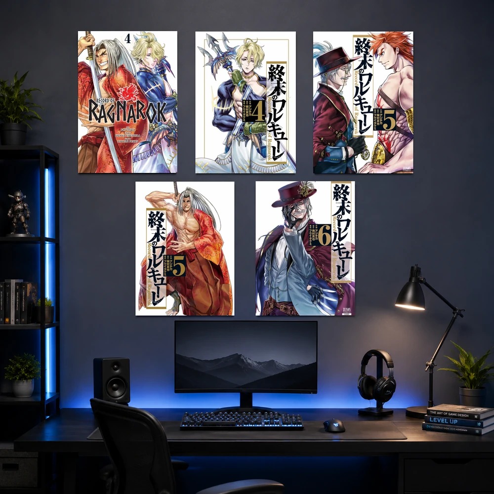 Poster A3 Tổng Hợp Ảnh ROR Anime Manga Record Of Ragnarok Bền Đẹp Có Cán Màng Bóng Bề Mặt