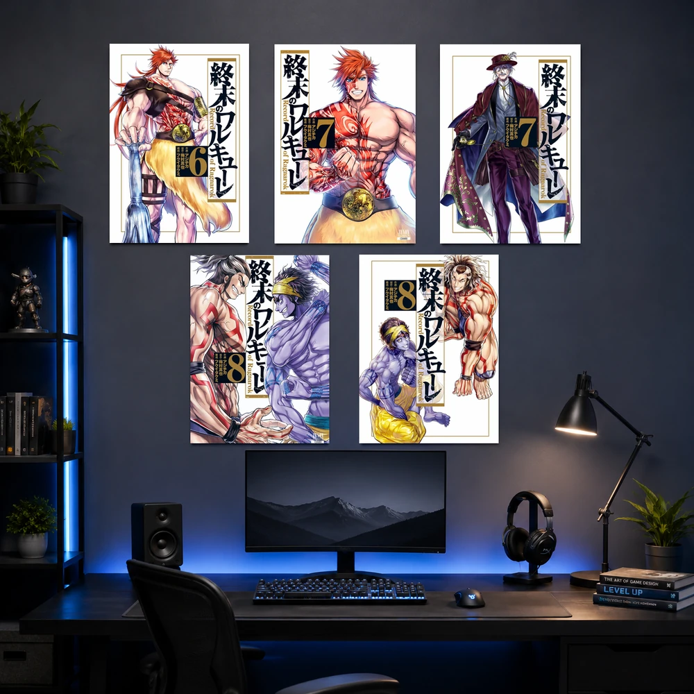 Poster A3 Tổng Hợp Ảnh ROR Anime Manga Record Of Ragnarok Bền Đẹp Có Cán Màng Bóng Bề Mặt