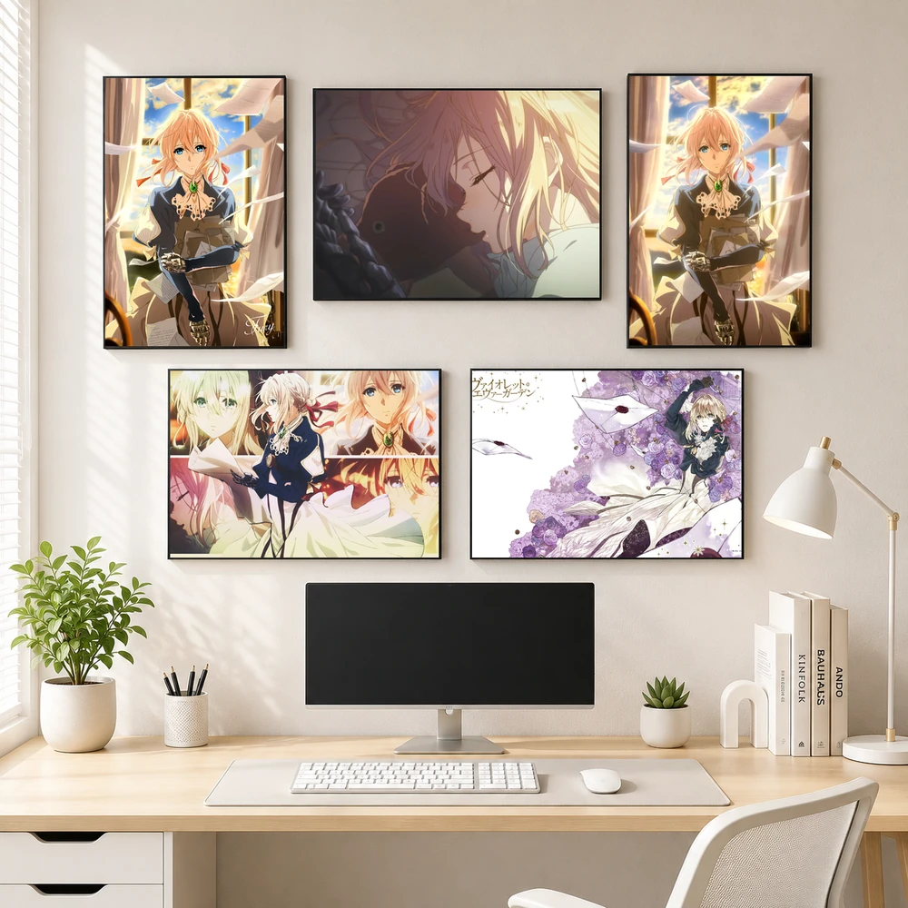 Poster A3 Violet Anime LightNovel Violet Evergarden Bền Đẹp Có Cán Màng Bóng Bề Mặt