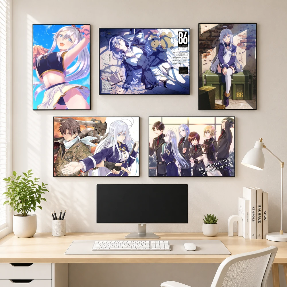 Poster A3 Vladilena P.2 Anime Manga Lightnovel 86 Eighty Six - Copy Bền Đẹp Có Cán Màng Bóng Bề Mặt